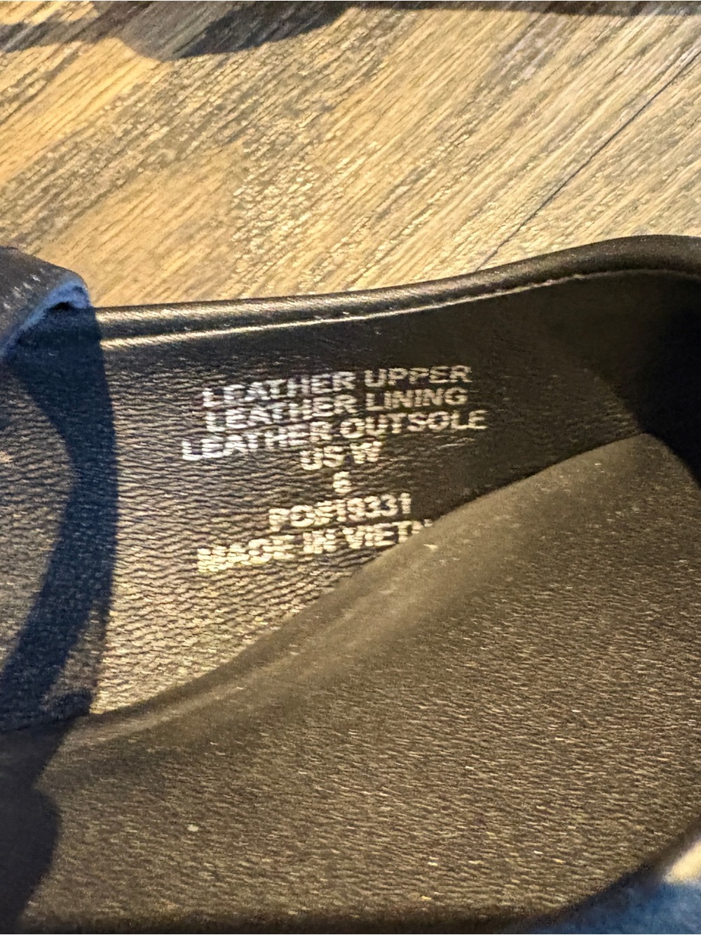NWOB Quince leather bold buckle slingback flats - Picture 10 of 15